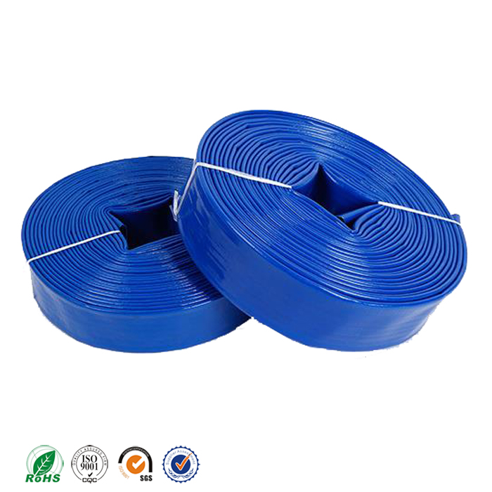 2 inch Heavy Duty Multiful Colors PVC Reinforced Layflat Discharge Hose for Irrigation